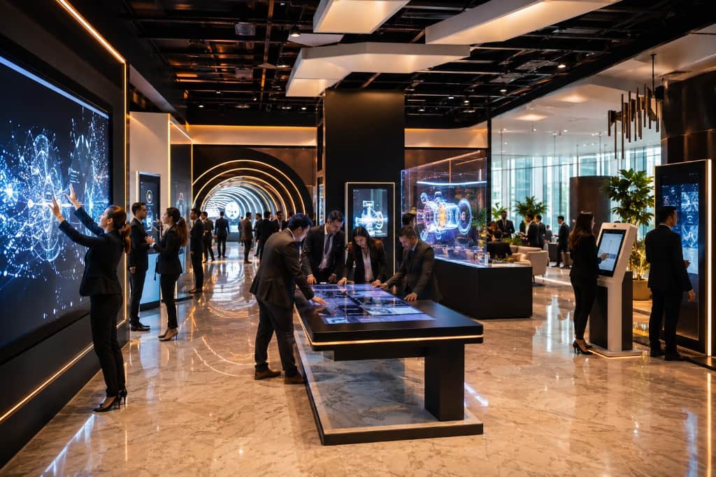 Interactive Installations — event experience by Nebuloid Tech Studio